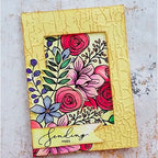 Simon Says Stamp! Simon Says Stamps and Dies SKETCHED FLOWERS set341sf