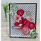 Simon Says Stamp! Simon Says Stamps and Dies SKETCHED FLOWERS set341sf