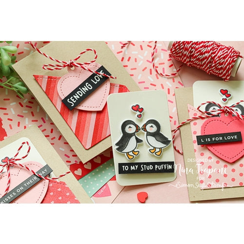 Simon Says Stamp! Lawn Fawn SET STUD PUFFIN Clear Stamps and Dies LLFSP | color-code:ALT5
