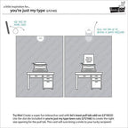 Simon Says Stamp! Lawn Fawn SET YOU'RE JUST MY TYPE Clear Stamps and Dies LLFYMT