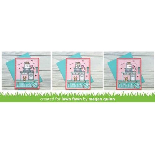 Simon Says Stamp! Lawn Fawn SET YOU'RE JUST MY TYPE Clear Stamps and Dies LLFYMT | color-code:ALT5