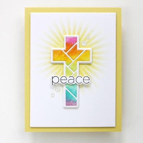 Simon Says Stamp! CZ Design Stamps and Dies CLEAN LINE FAITH set375clf | color-code:ALT2