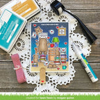 Simon Says Stamp! Lawn Fawn SET DEN SWEET DEN Clear Stamps and Dies lfdsd | color-code:ALT6