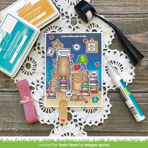 Simon Says Stamp! Lawn Fawn SET DEN SWEET DEN Clear Stamps and Dies lfdsd | color-code:ALT6