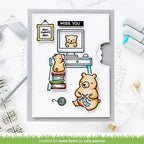 Simon Says Stamp! Lawn Fawn SET DEN SWEET DEN Clear Stamps and Dies lfdsd