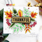 Simon Says Stamp! Simon Says Stamps and Dies AUTUMN LEAVES set355al