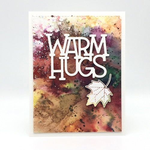 Simon Says Stamp! Simon Says Stamps and Dies AUTUMN LEAVES set355al