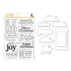 Simon Says Stamp! CZ Design Stamps and Dies GOOD CHEER set361gc
