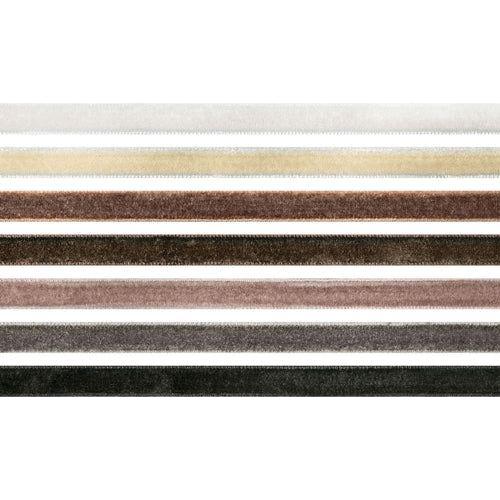 Tim Holtz Idea-ology Velvet Trims Bundle brown