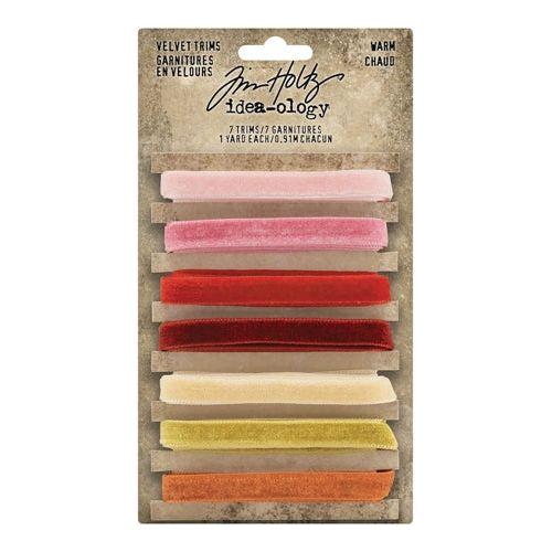 Simon Says Stamp! Tim Holtz Idea-ology WARM Velvet Trims th94115