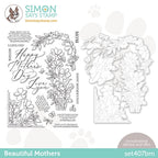 Simon Says Stamp! Simon Says Stamps and Dies BEAUTIFUL MOTHERS set407bm