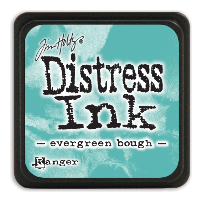 Tim Holtz Distress Mini Ink Pad Evergreen Bough Ranger TDP39945