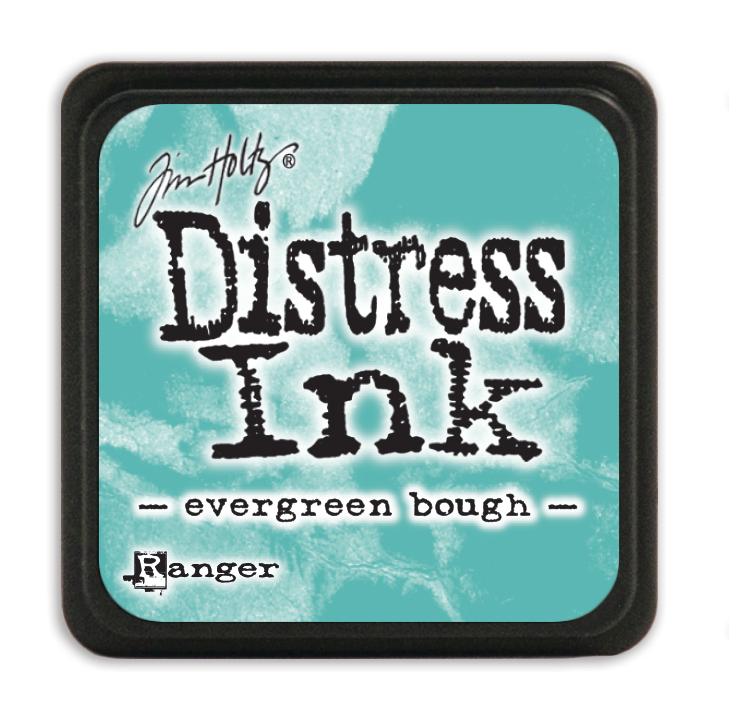 Tim Holtz Distress Mini Ink Pad Evergreen Bough Ranger TDP39945