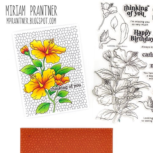 Simon Says Stamp! Simon Says Stamps and Dies HIBISCUS BLOOMS set422hb | color-code:ALT3
