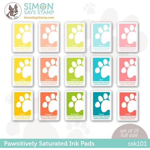 Simon Says Stamp! Simon Says Stamp Pawsitively Saturated Ink Set GRADIENT 1 ssk101