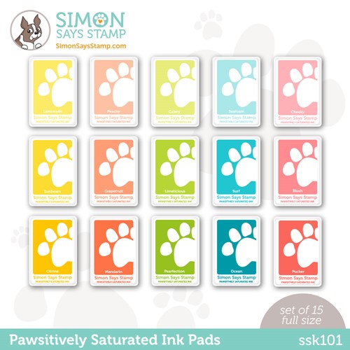 Simon Says Stamp! Simon Says Stamp Pawsitively Saturated Ink Set GRADIENT 1 ssk101