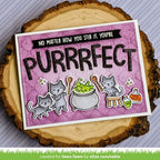 Simon Says Stamp! Lawn Fawn SET PURRFECTLY WICKED Clear Stamps and Dies lfpw | color-code:ALT3