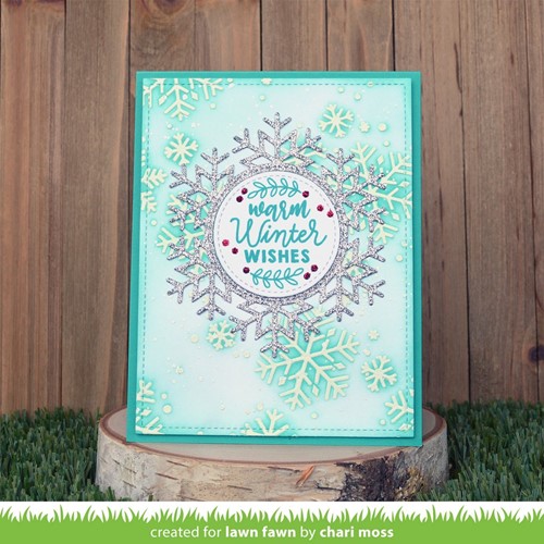 Simon Says Stamp! Lawn Fawn SET MAGIC HOLIDAY MESSAGES Clear Stamps and Dies lfmhm | color-code:ALT1