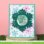 Simon Says Stamp! Lawn Fawn SET MAGIC HOLIDAY MESSAGES Clear Stamps and Dies lfmhm
