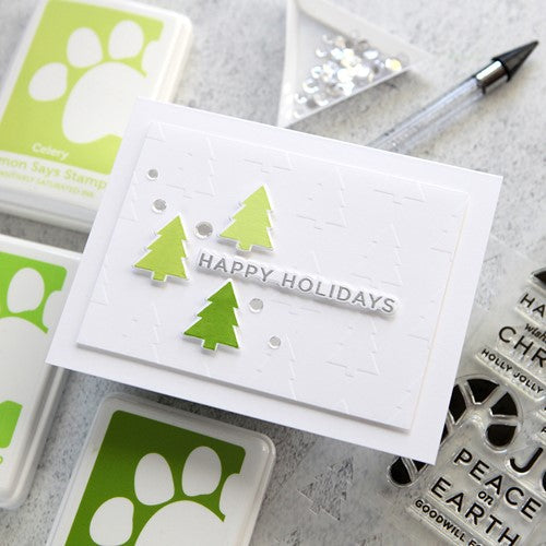 Simon Says Stamp! CZ Design Stamps and Dies HOLIDAY SILHOUETTES set453hs Peace On Earth | color-code:ALT2