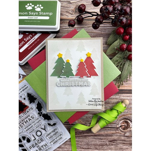 Simon Says Stamp! CZ Design Stamps and Dies HOLIDAY SILHOUETTES set453hs Peace On Earth | color-code:ALT4