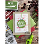 Simon Says Stamp! Simon Says Stamps and Dies HOLIDAY MESSAGES ORNAMENT set447hm | color-code:ALT3