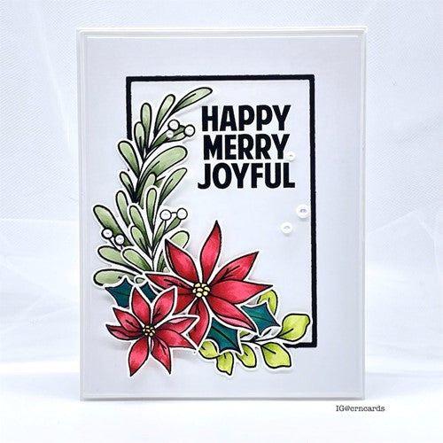 Simon Says Stamp! Simon Says Stamps Dies and Stencil HOLIDAY SPRIGS set452hs