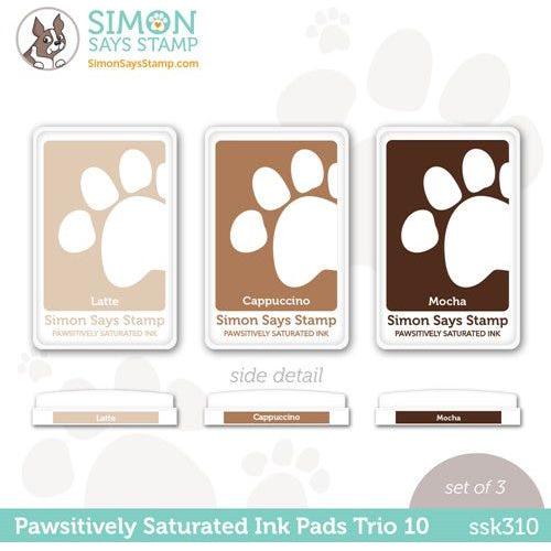 Simon Says Stamp! Simon Says Stamp Pawsitively Saturated Ink TRIO 10 ssk310