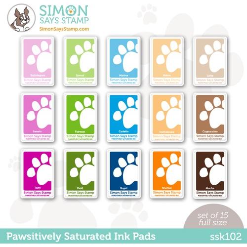 Simon Says Stamp! Simon Says Stamp Pawsitively Saturated Ink Set GRADIENT 2 ssk102