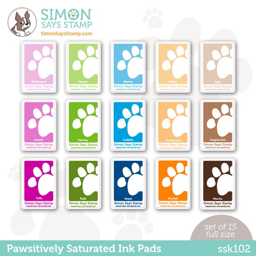 Simon Says Stamp! Simon Says Stamp Pawsitively Saturated Ink Set GRADIENT 2 ssk102