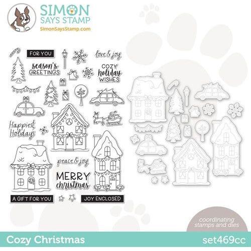 Simon Says Stamp! Simon Says Stamps and Dies COZY CHRISTMAS set469cc