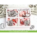 Simon Says Stamp! Lawn Fawn SET SCENT WITH LOVE Clear Stamps and Dies lfswl