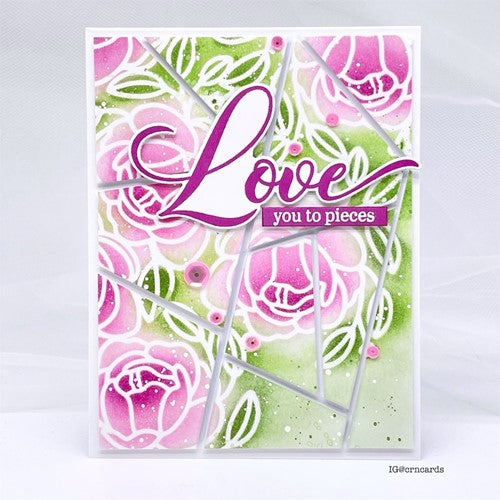 Simon Says Stamp! Simon Says Stamps and Dies SO MUCH LOVE set478sm