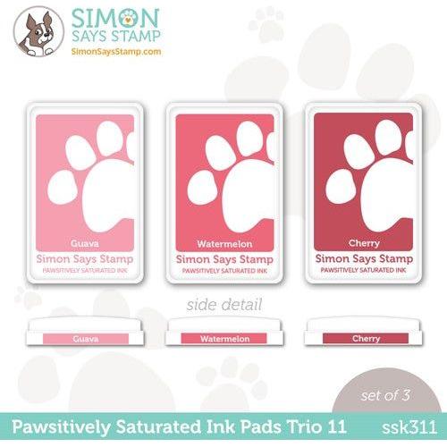 Simon Says Stamp! Simon Says Stamp Pawsitively Saturated Ink TRIO 11 ssk311