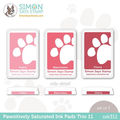 Simon Says Stamp! Simon Says Stamp Pawsitively Saturated Ink TRIO 11 ssk311