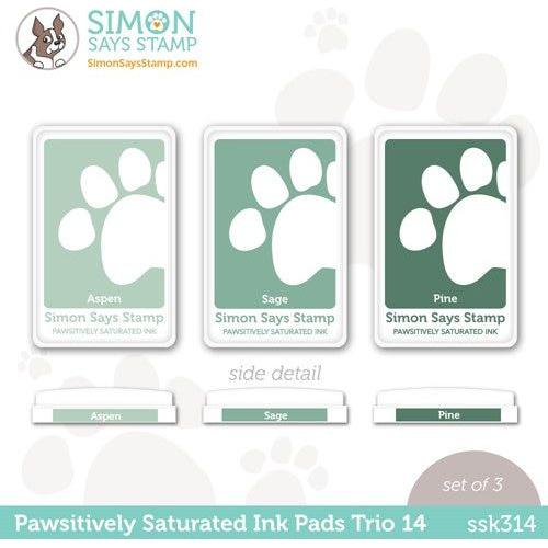 Simon Says Stamp! Simon Says Stamp Pawsitively Saturated Ink TRIO 14 ssk314