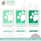 Simon Says Stamp! Simon Says Stamp Pawsitively Saturated Ink TRIO 15 ssk315