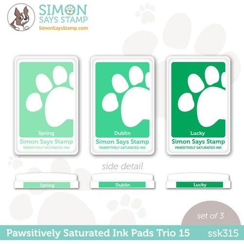 Simon Says Stamp! Simon Says Stamp Pawsitively Saturated Ink TRIO 15 ssk315