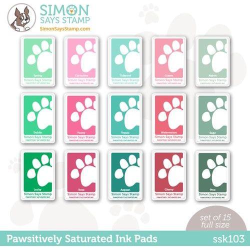Simon Says Stamp! Simon Says Stamp Pawsitively Saturated Ink Set GRADIENT 3 ssk103