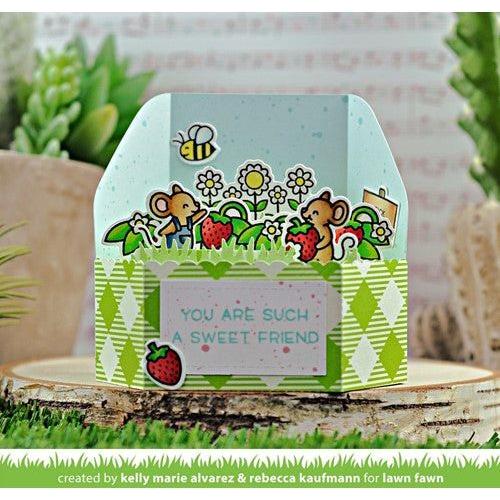 Simon Says Stamp! Lawn Fawn SET BERRY SPECIAL Clear Stamps and Dies s2lfbs