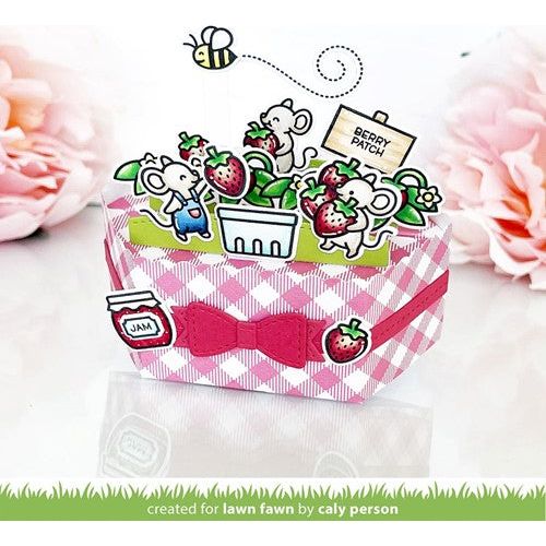 Simon Says Stamp! Lawn Fawn SET BERRY SPECIAL Clear Stamps and Dies s2lfbs