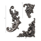 Simon Says Stamp! Tim Holtz Idea-ology ADORNMENTS FLOURISH th94231
