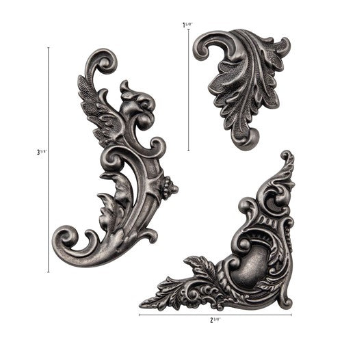 Simon Says Stamp! Tim Holtz Idea-ology ADORNMENTS FLOURISH th94231