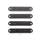 Simon Says Stamp! Tim Holtz Idea-ology WORD PLAQUES th94246