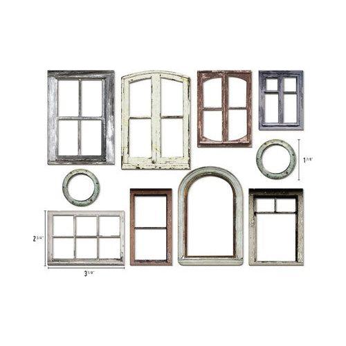 Tim Holtz Idea-ology Shattered Windows and Frames Bundle product