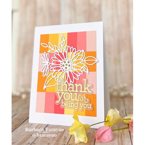 Simon Says Stamp! CZ Design Stamps and Dies SPRING IN MY STEP set502sm