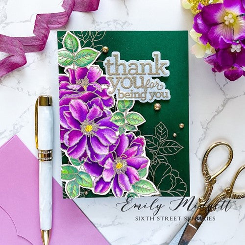 Simon Says Stamp! CZ Design Stamps and Dies SPRING IN MY STEP set502sm | color-code:ALT4