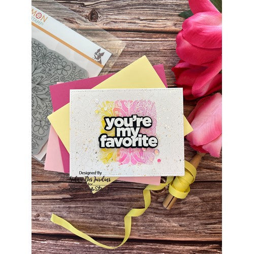 Simon Says Stamp! CZ Design Stamps and Dies SPRING IN MY STEP set502sm