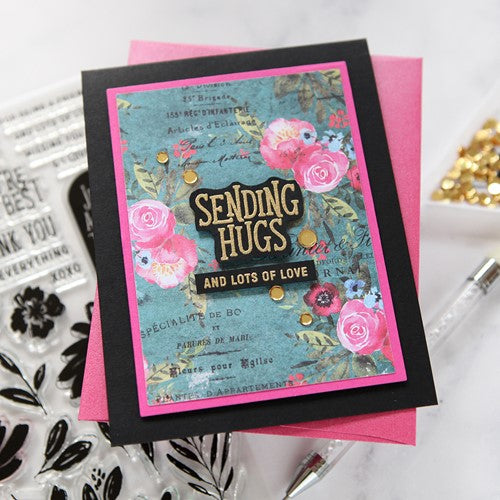Simon Says Stamp! Simon Says Stamps and Dies BRUSHED FLOWERS set524bf | color-code:ALT1