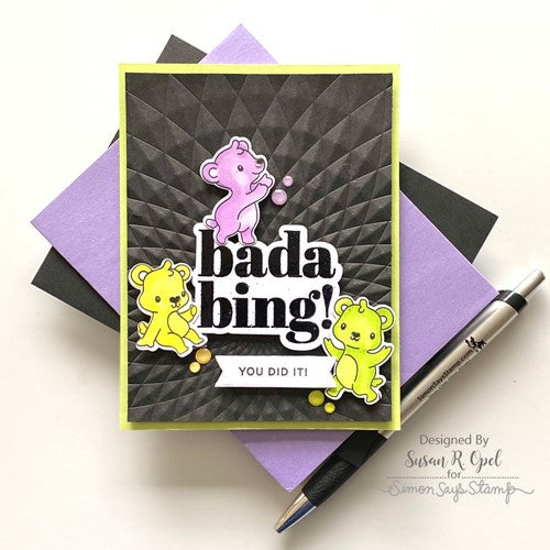 Simon Says Stamp! CZ Design Stamps and Dies YAY YOU set522yy